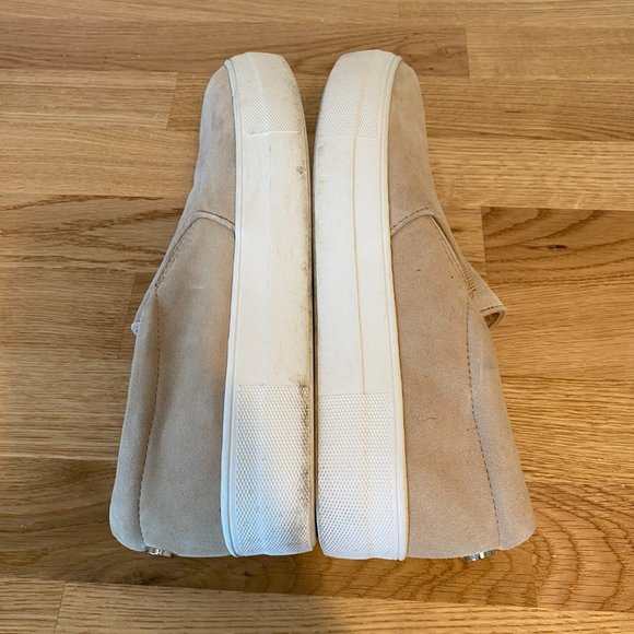 Steve Madden Gills Platform Tan Suede - Picture 12 of 12